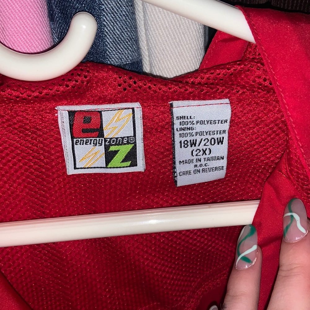 Red Windbreaker - Picture 2 of 4